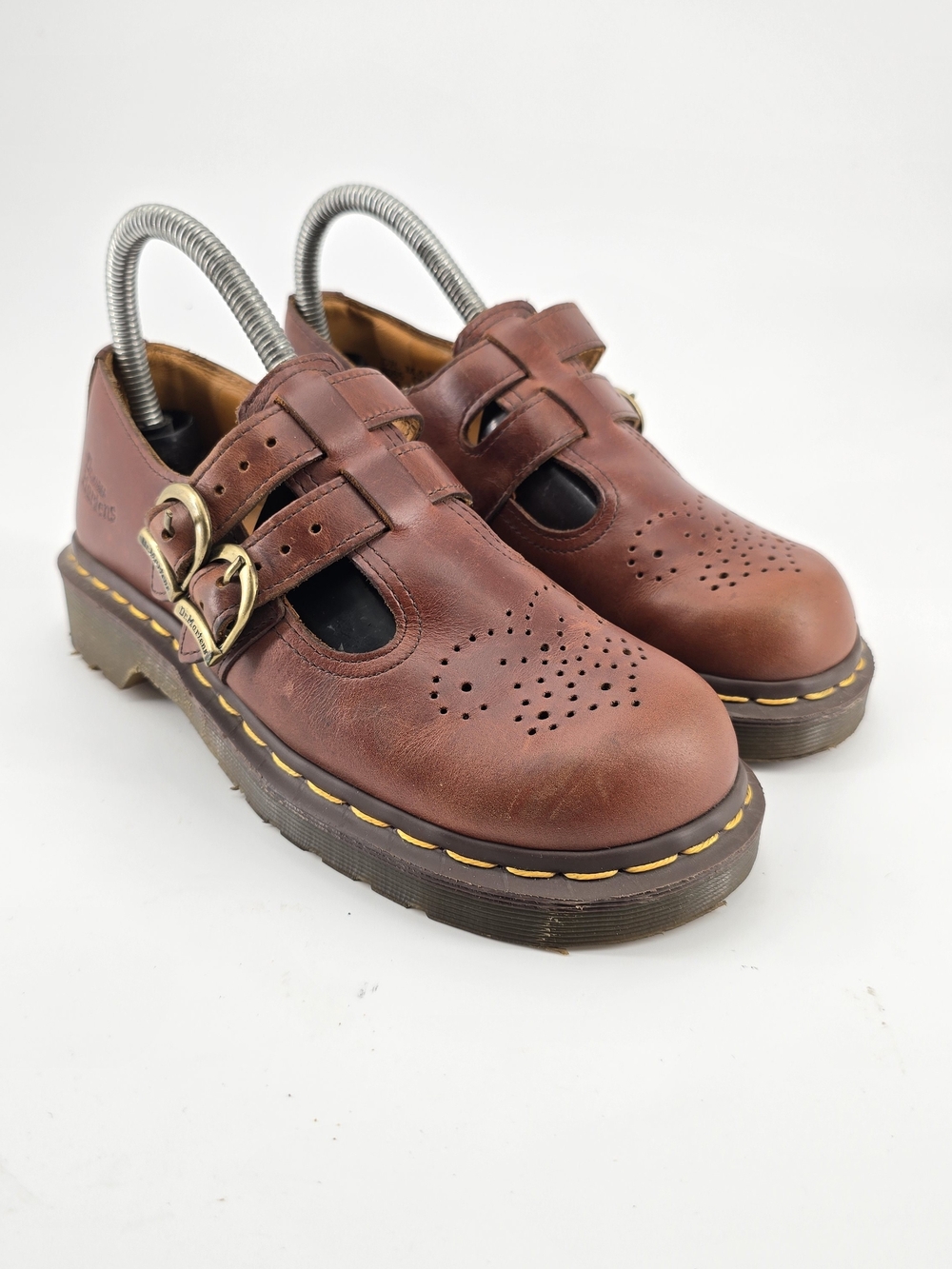 Vintage Dr. Martens 8065 Mary Jane Shoes • Made In England • UK 4 / US W 6 Y2k